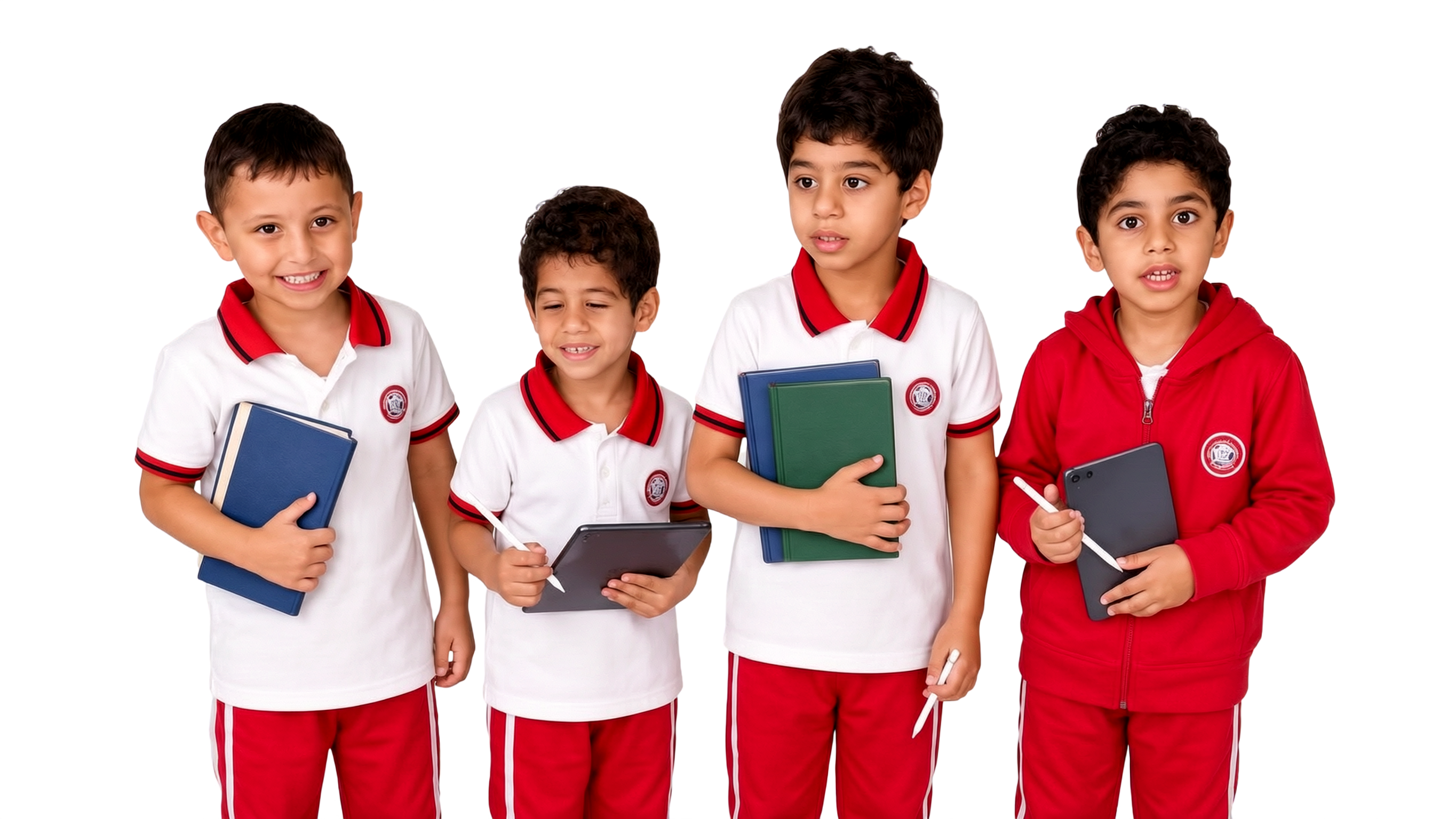 Children in hero section